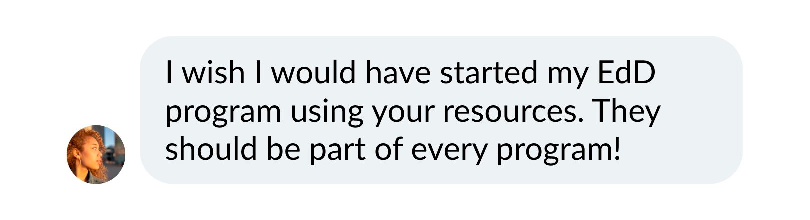Student message