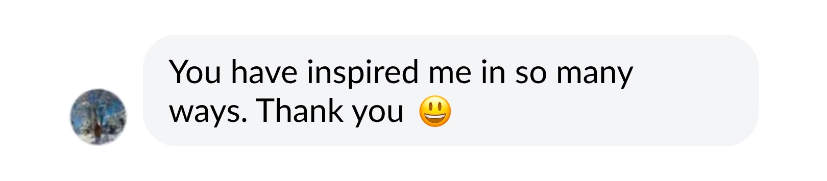 Student message