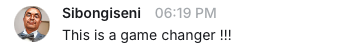 Student message
