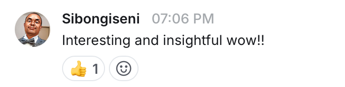 Student message